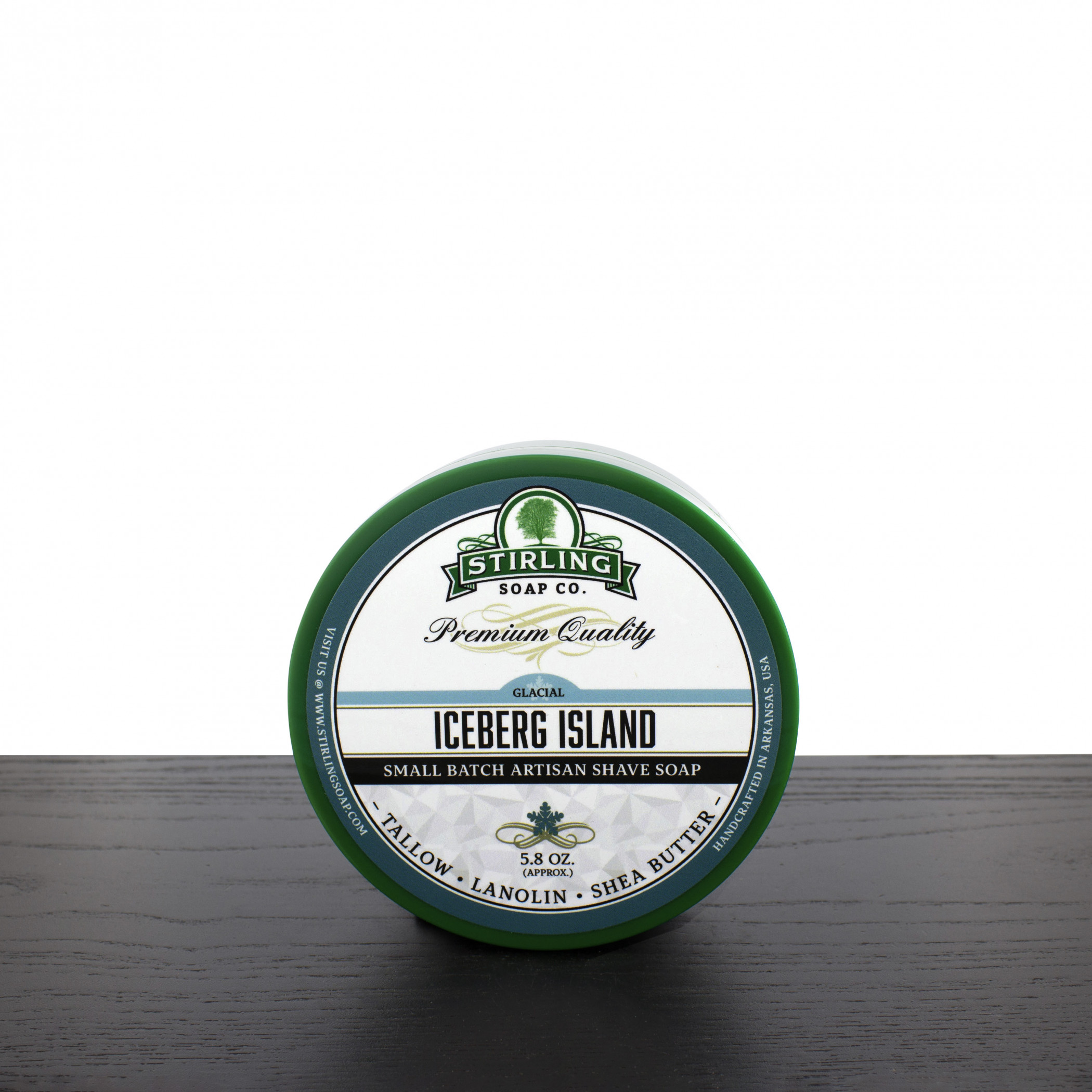 Product image 0 for Stirling Soap Company Shave Soap, Glacial Iceberg Island